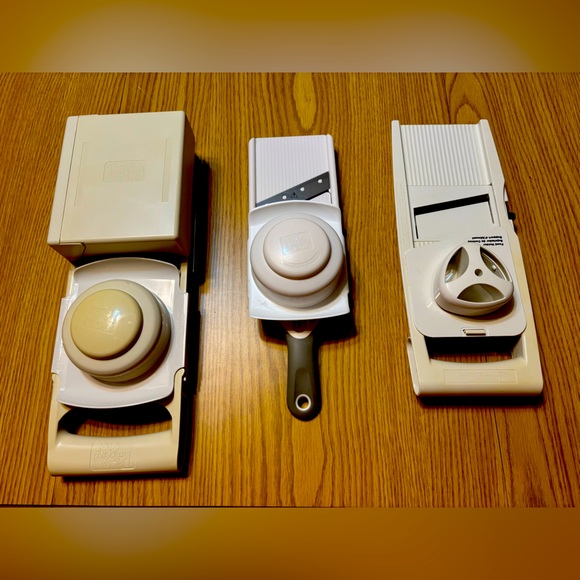 Pampered Chef Mandoline food slicers - e separate styles - Picture 1 of 1